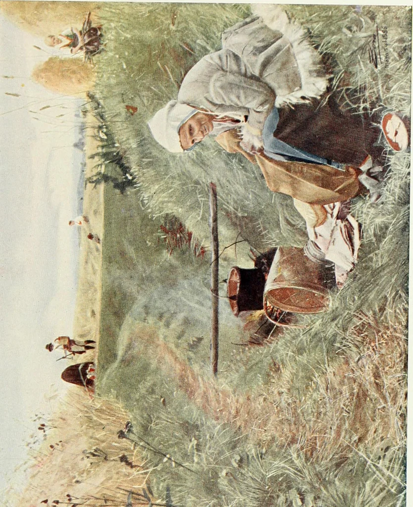 An illustration from Studio international, 1893, leaf 244