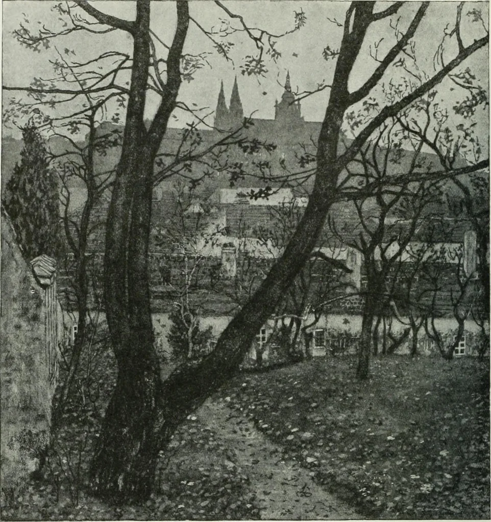 An illustration from Studio international, 1893, leaf 247