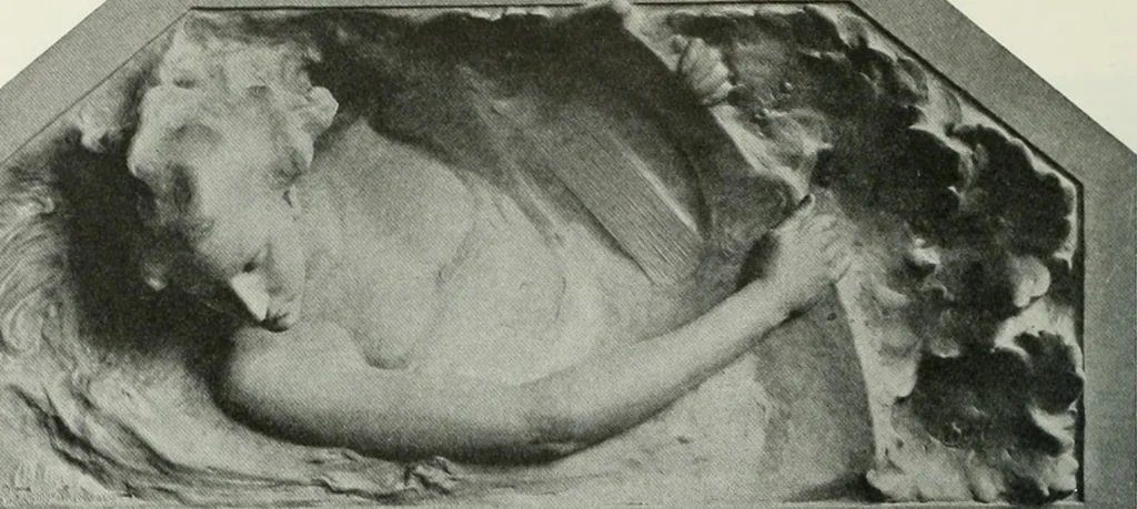An illustration from Studio international, 1893, leaf 253