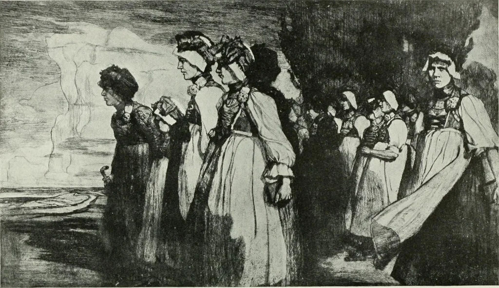 An illustration from Studio international, 1893, leaf 257