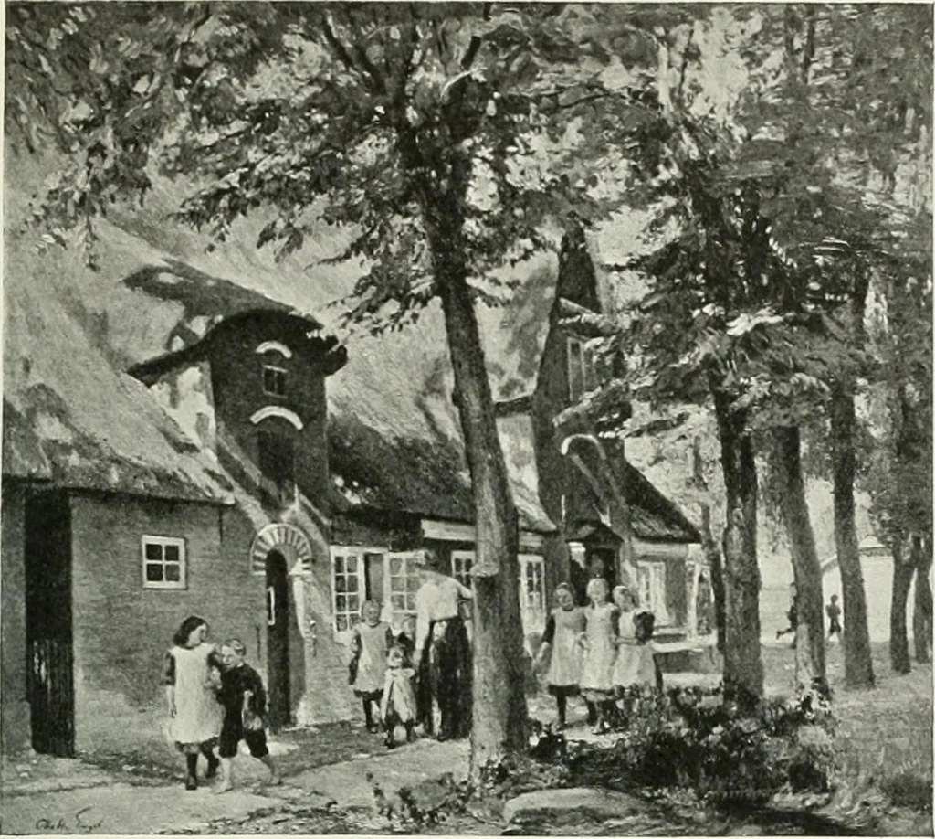 An illustration from Studio international, 1893, leaf 258