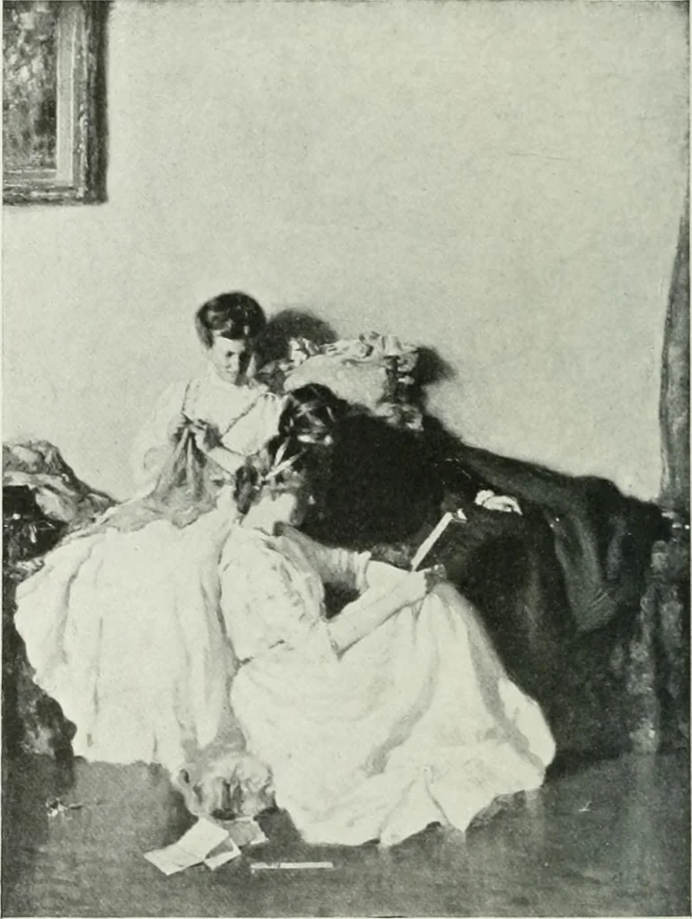 An illustration from Studio international, 1893, leaf 259