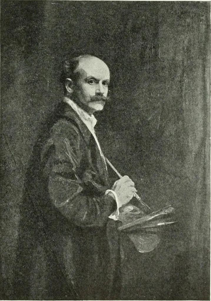 An illustration from Studio international, 1893, leaf 266