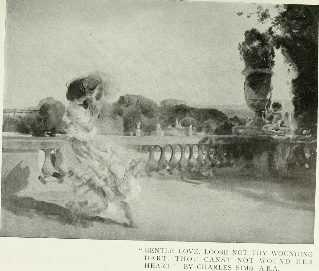An illustration from Studio international, 1893, leaf 28