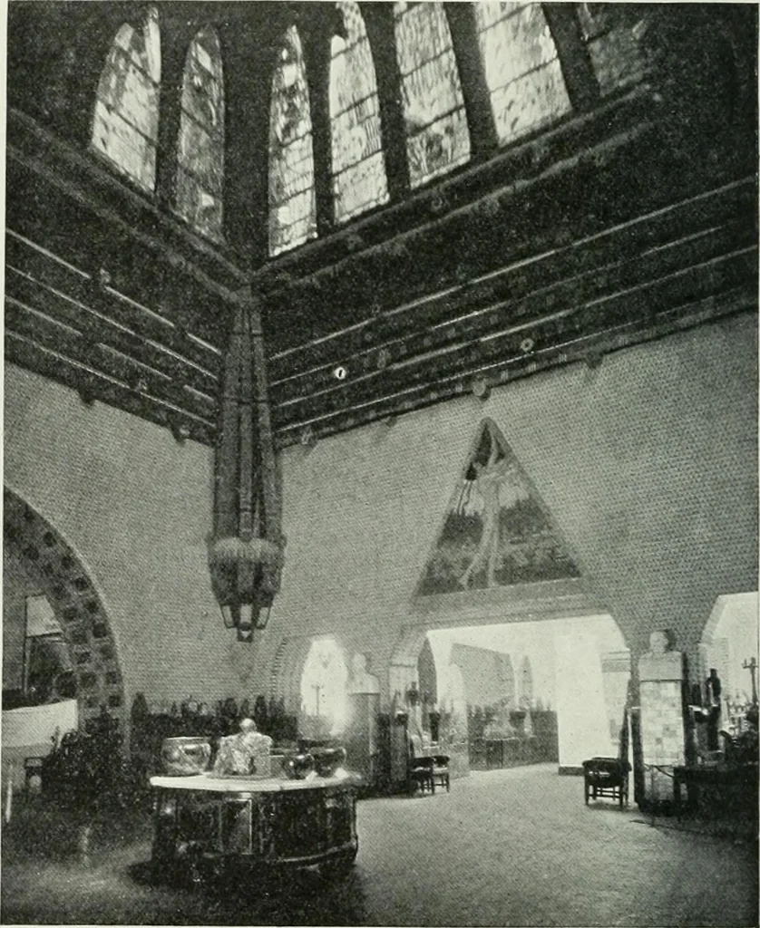 An illustration from Studio international, 1893, leaf 295
