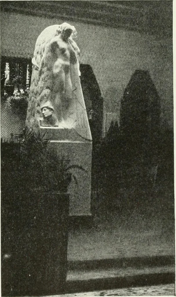 An illustration from Studio international, 1893, leaf 296