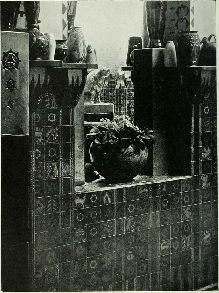 An illustration from Studio international, 1893, leaf 297