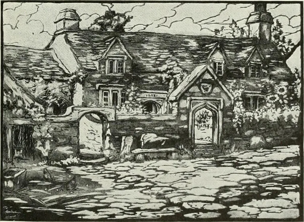 An illustration from Studio international, 1893, leaf 302