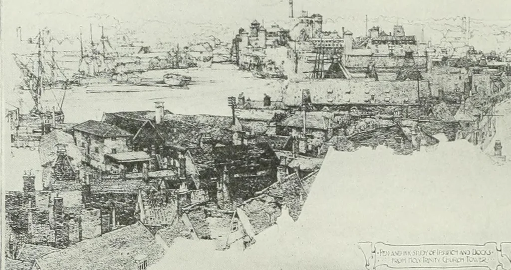 An illustration from Studio international, 1893, leaf 303
