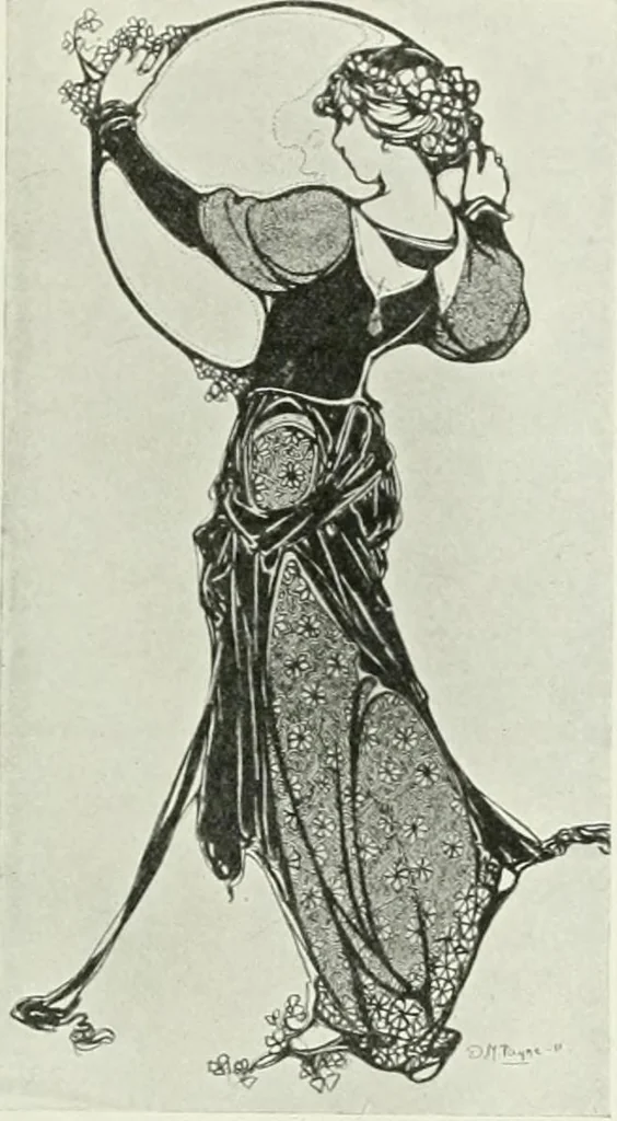 An illustration from Studio international, 1893, leaf 304