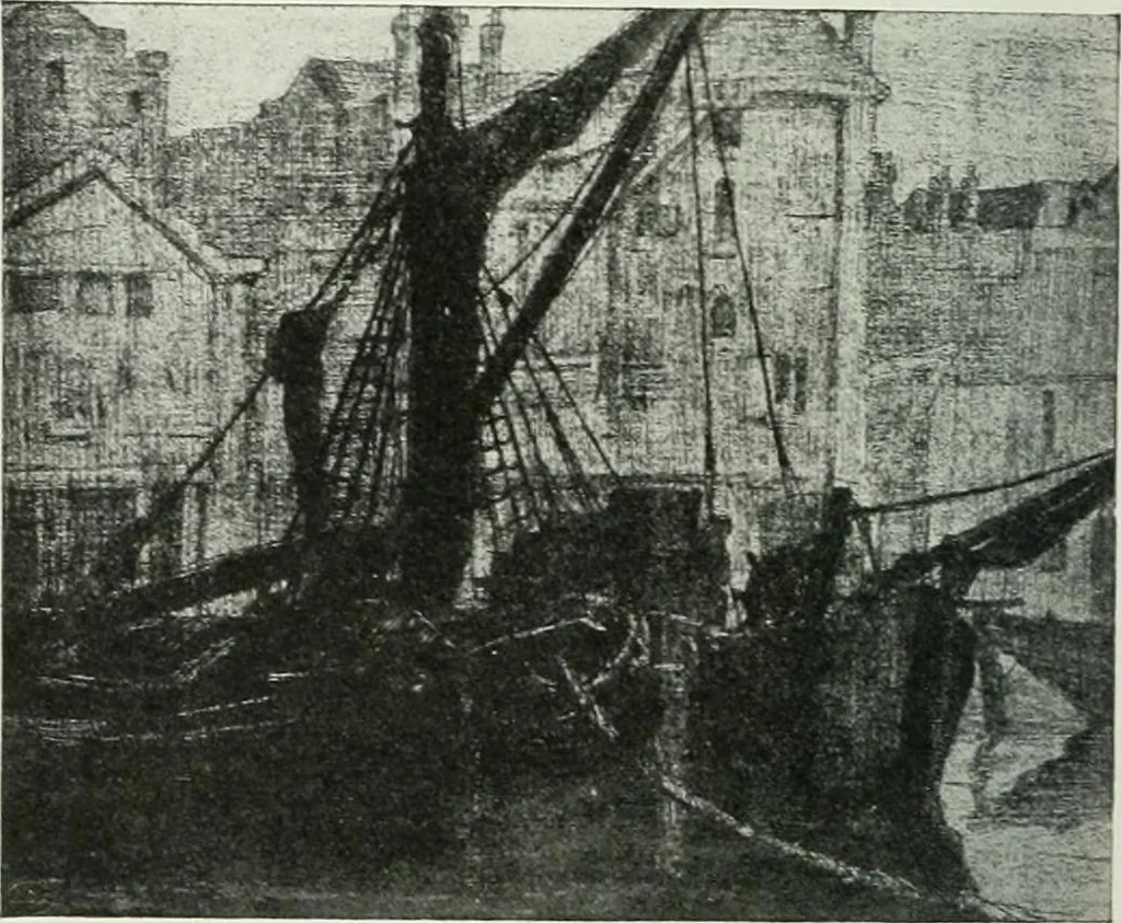 An illustration from Studio international, 1893, leaf 305