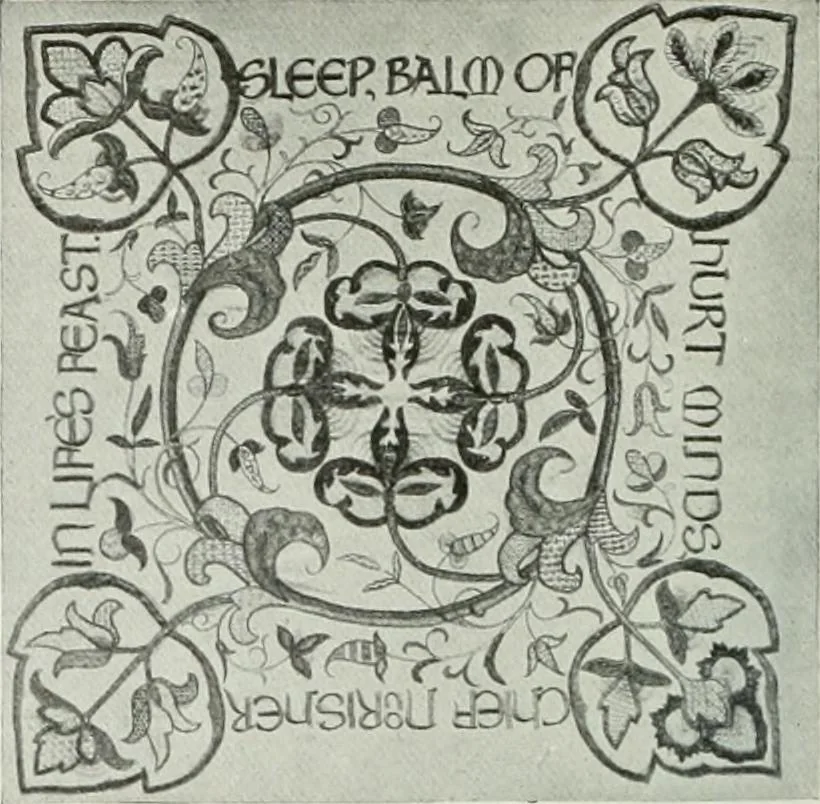 An illustration from Studio international, 1893, leaf 309