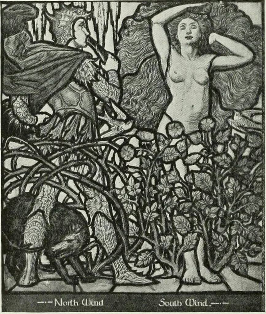 An illustration from Studio international, 1893, leaf 309