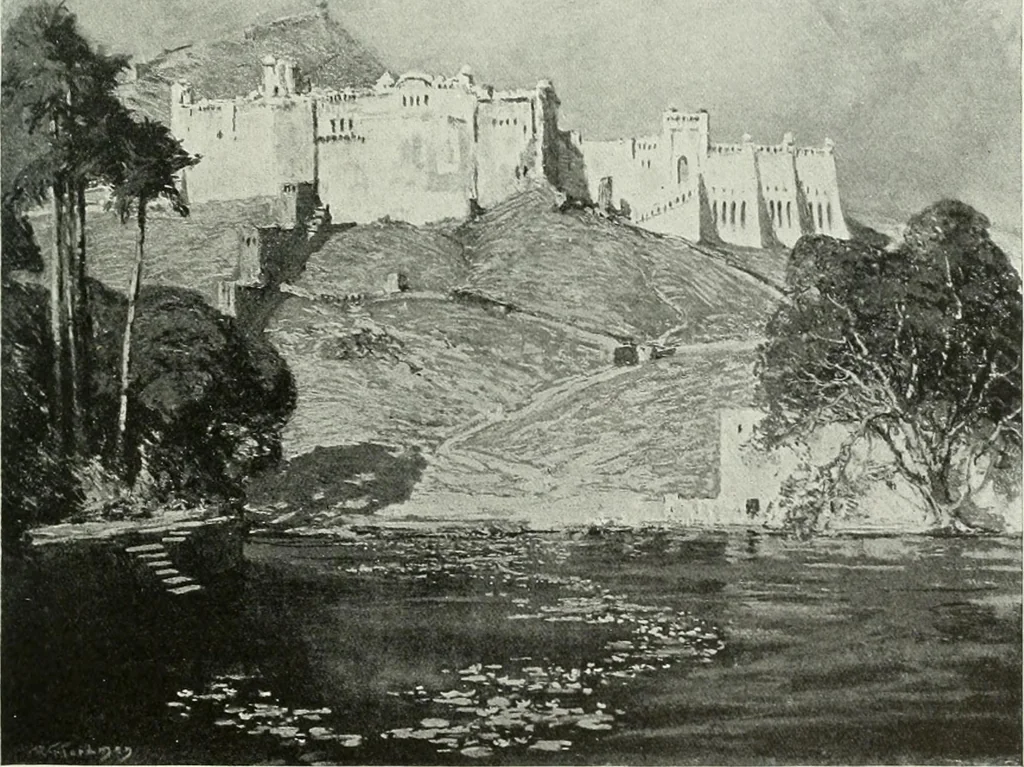 An illustration from Studio international, 1893, leaf 310