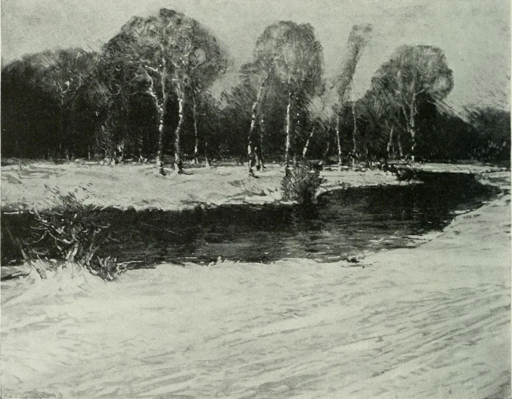 An illustration from Studio international, 1893, leaf 311