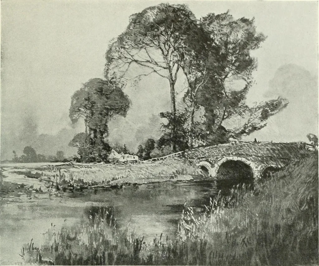An illustration from Studio international, 1893, leaf 312