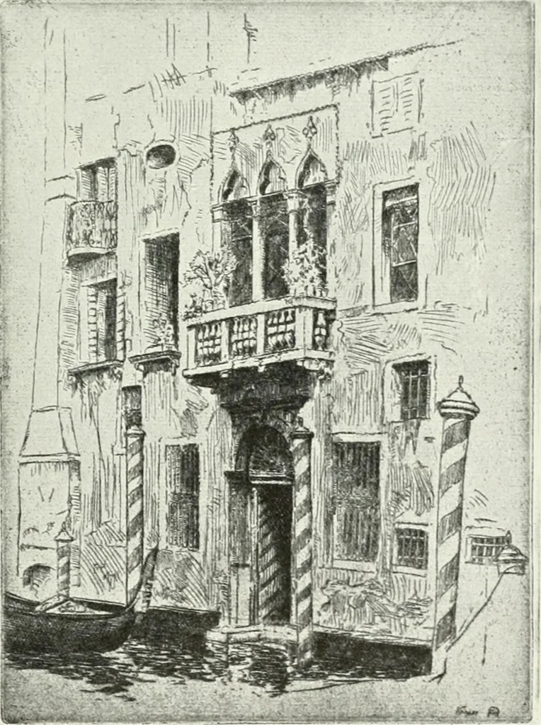 An illustration from Studio international, 1893, leaf 316