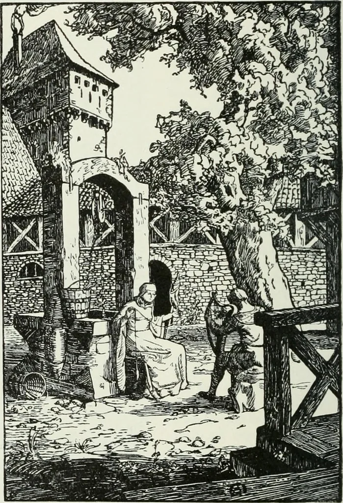 An illustration from Studio international, 1893, leaf 317