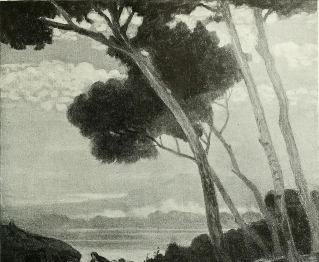 An illustration from Studio international, 1893, leaf 324