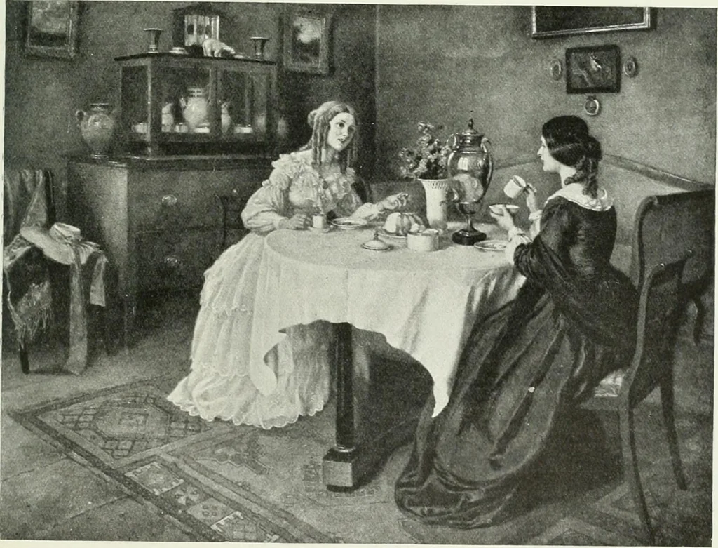 An illustration from Studio international, 1893, leaf 326