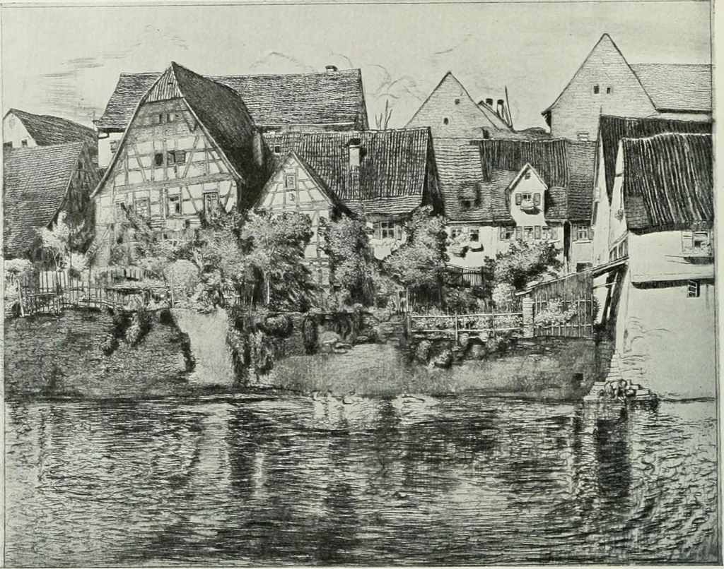 An illustration from Studio international, 1893, leaf 327
