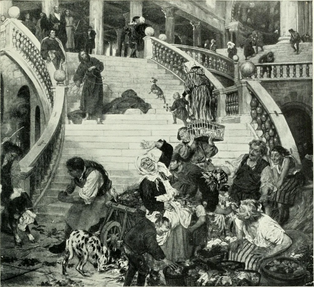 An illustration from Studio international, 1893, leaf 330