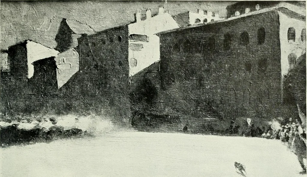 An illustration from Studio international, 1893, leaf 342