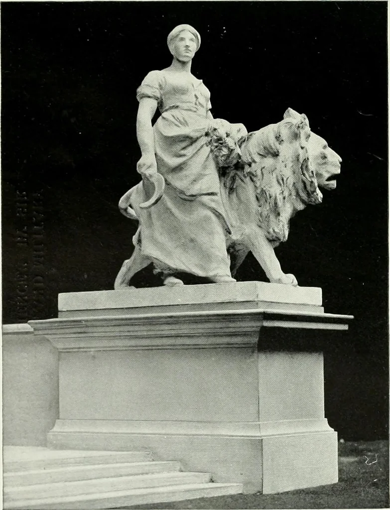 An illustration from Studio international, 1893, leaf 36