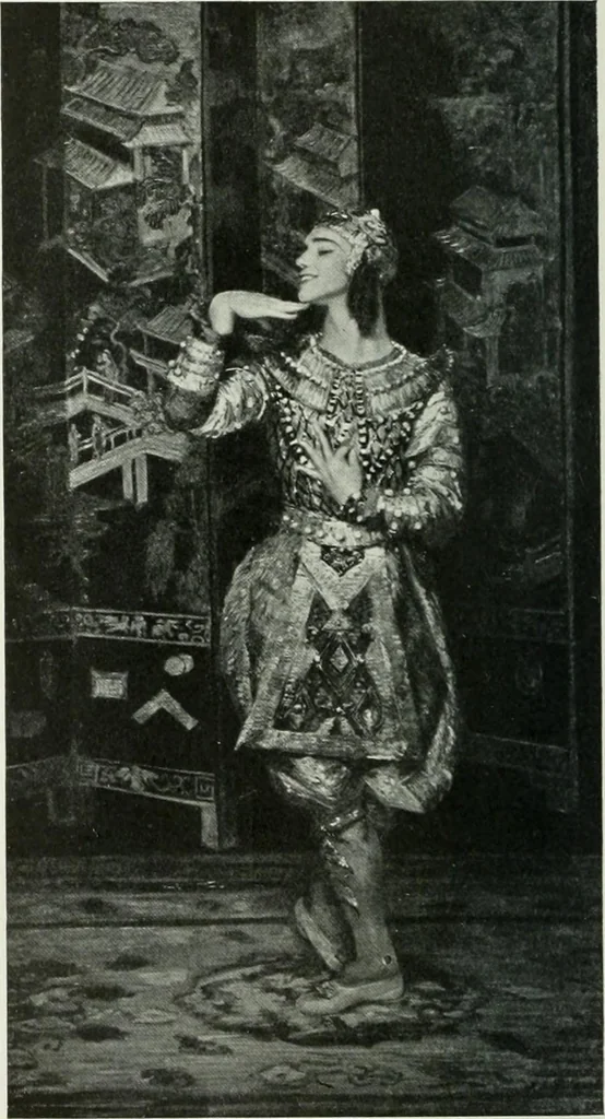 An illustration from Studio international, 1893, leaf 47