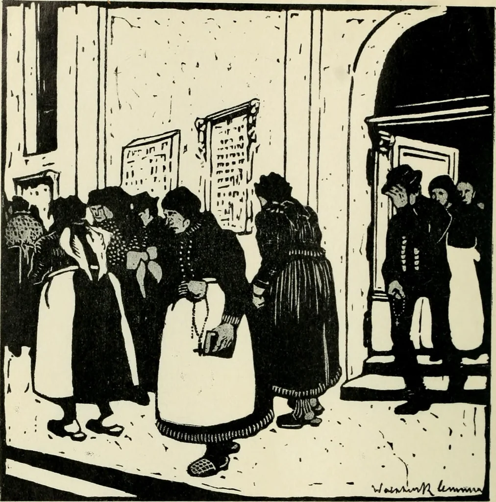 An illustration from Studio international, 1893, leaf 55