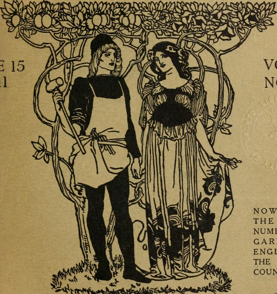 An illustration from Studio international, 1893, leaf 6