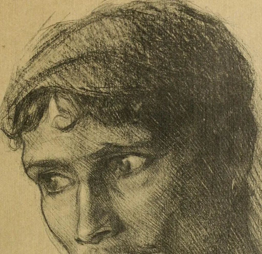 An illustration from Studio international, 1893, leaf 70