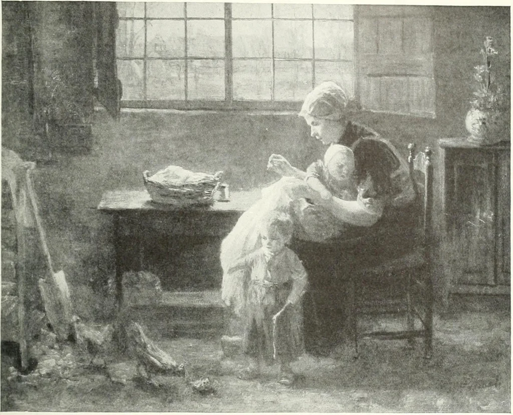 An illustration from Studio international, 1893, leaf 102