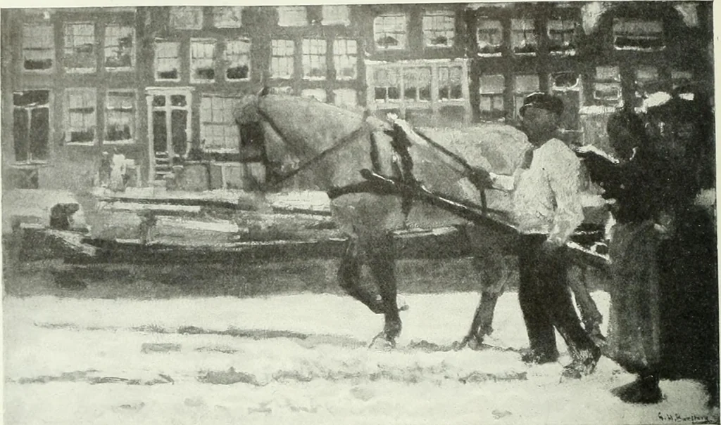 An illustration from Studio international, 1893, leaf 105
