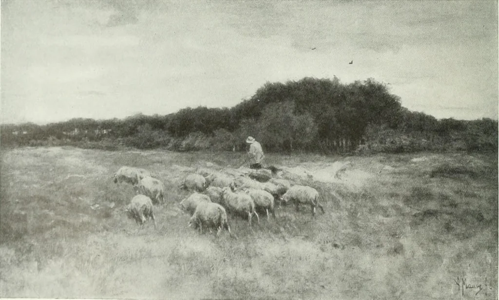 An illustration from Studio international, 1893, leaf 107