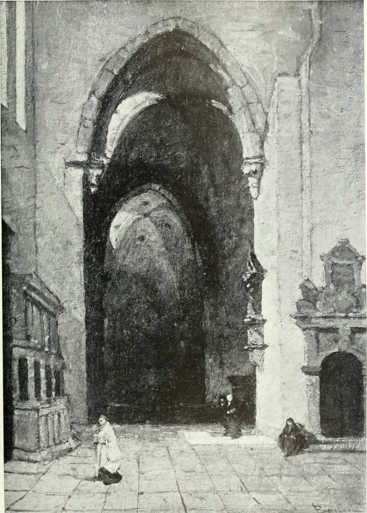 An illustration from Studio international, 1893, leaf 108
