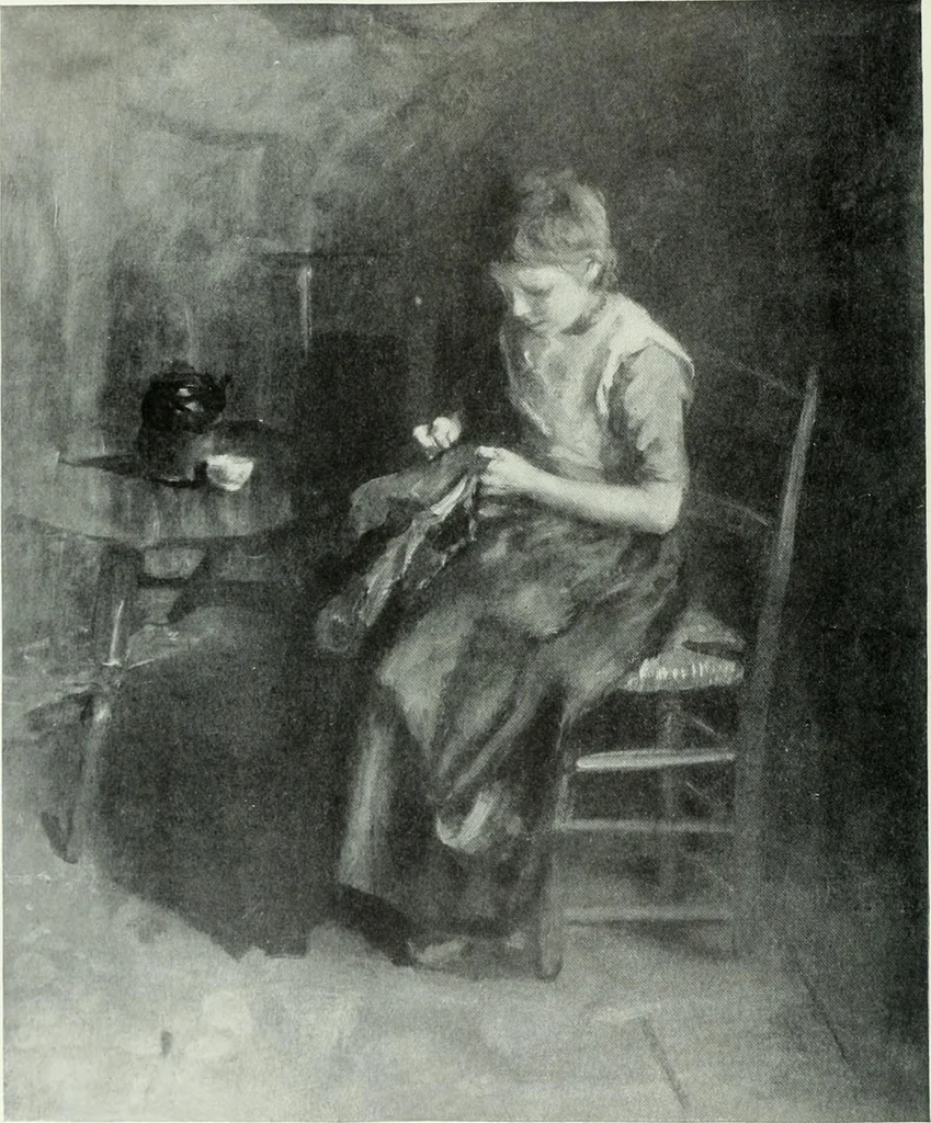 An illustration from Studio international, 1893, leaf 109