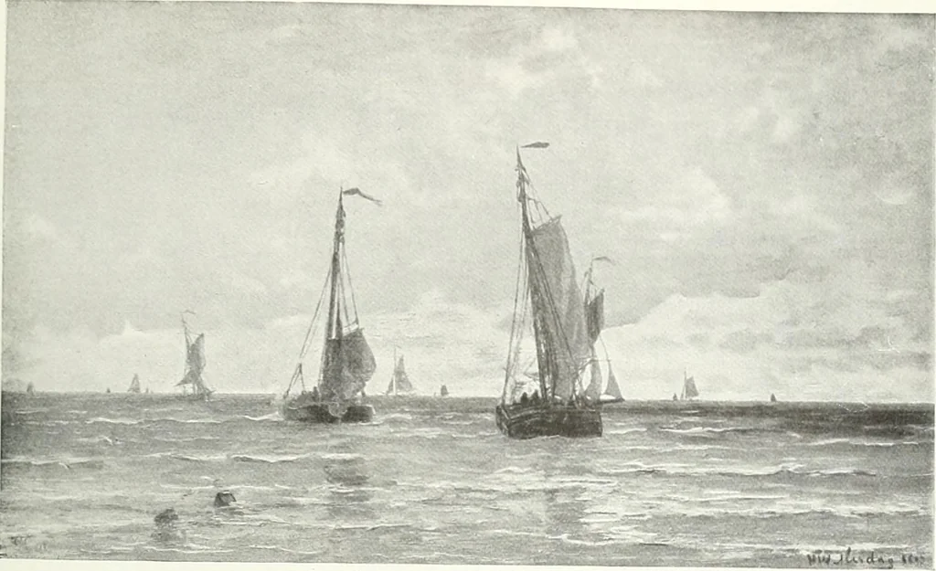 An illustration from Studio international, 1893, leaf 112