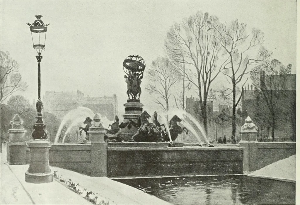 An illustration from Studio international, 1893, leaf 113