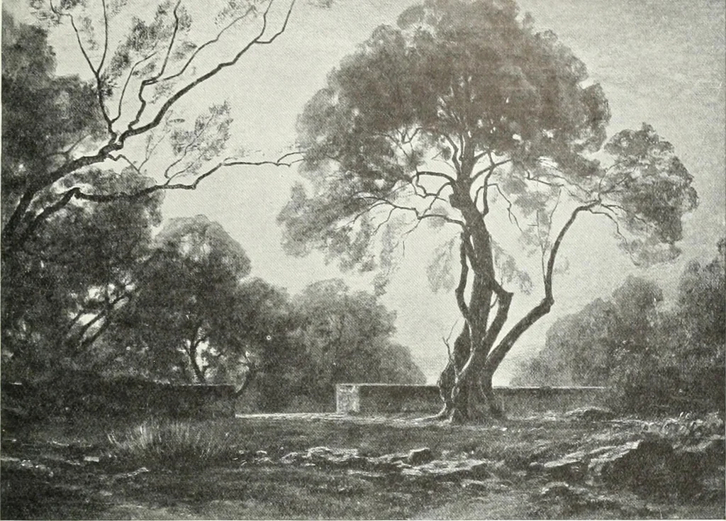 An illustration from Studio international, 1893, leaf 116