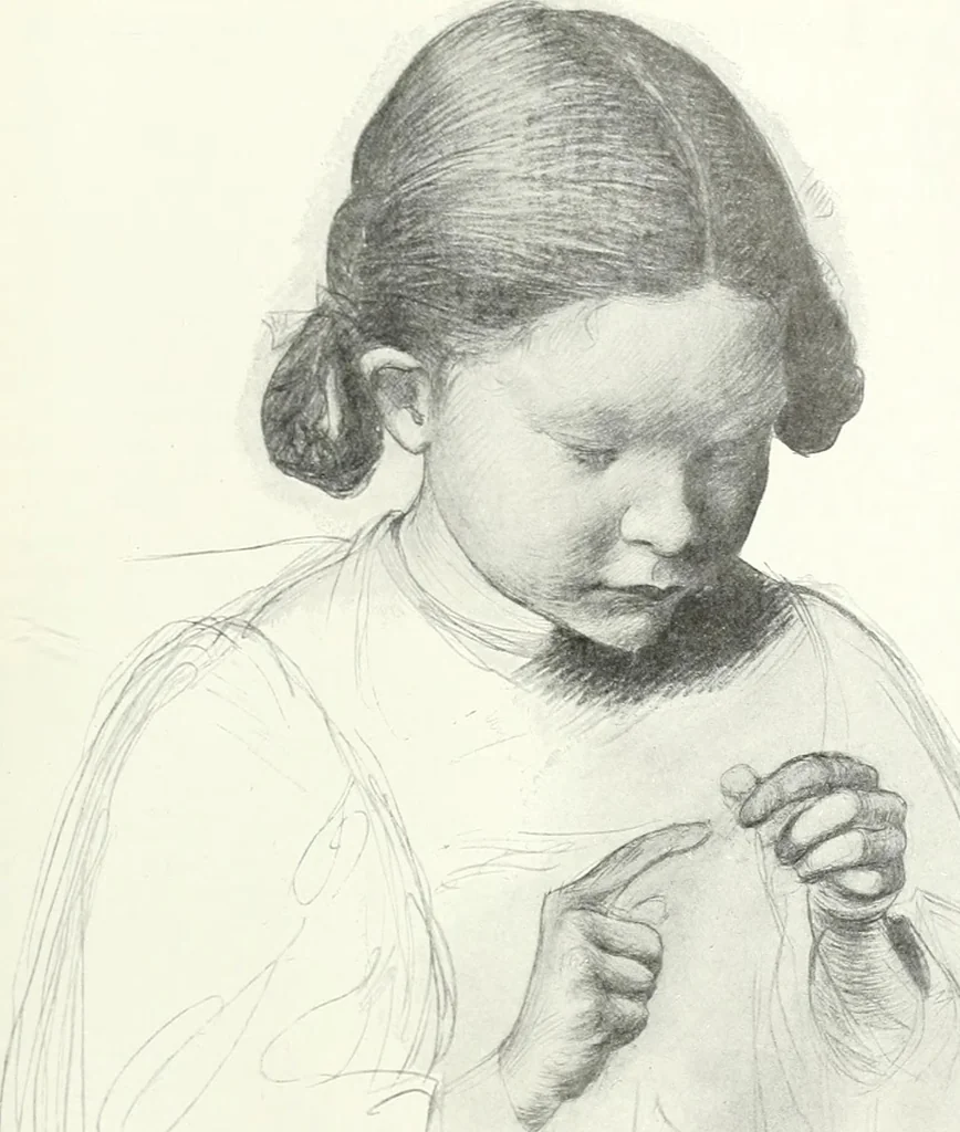 An illustration from Studio international, 1893, leaf 12