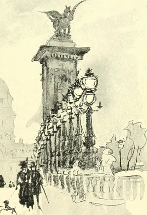 An illustration from Studio international, 1893, leaf 120