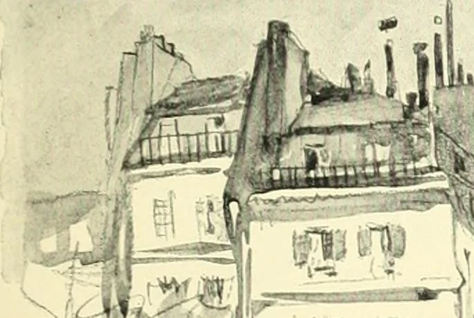 An illustration from Studio international, 1893, leaf 122