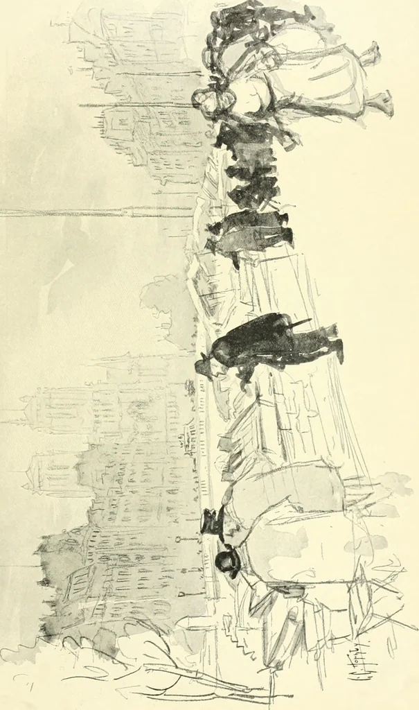 An illustration from Studio international, 1893, leaf 124