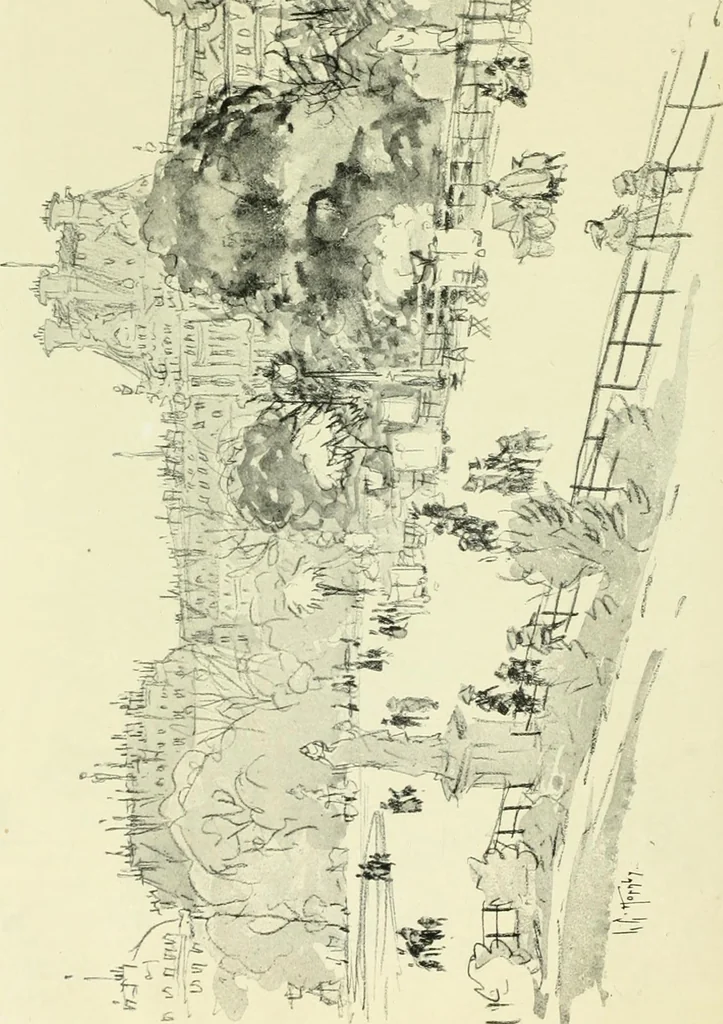 An illustration from Studio international, 1893, leaf 125