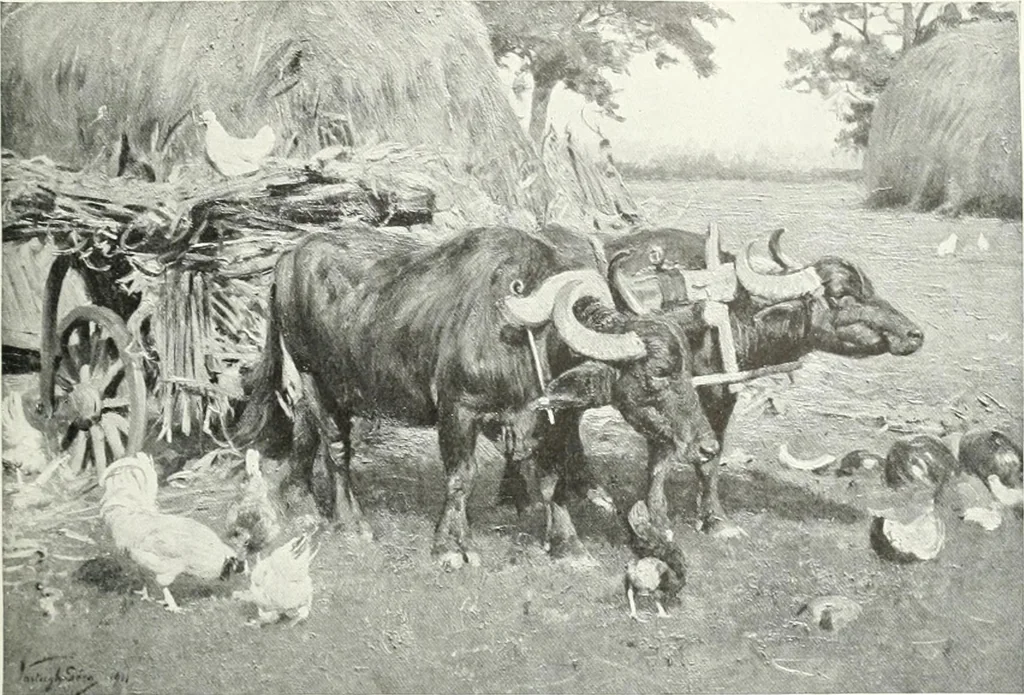 An illustration from Studio international, 1893, leaf 132