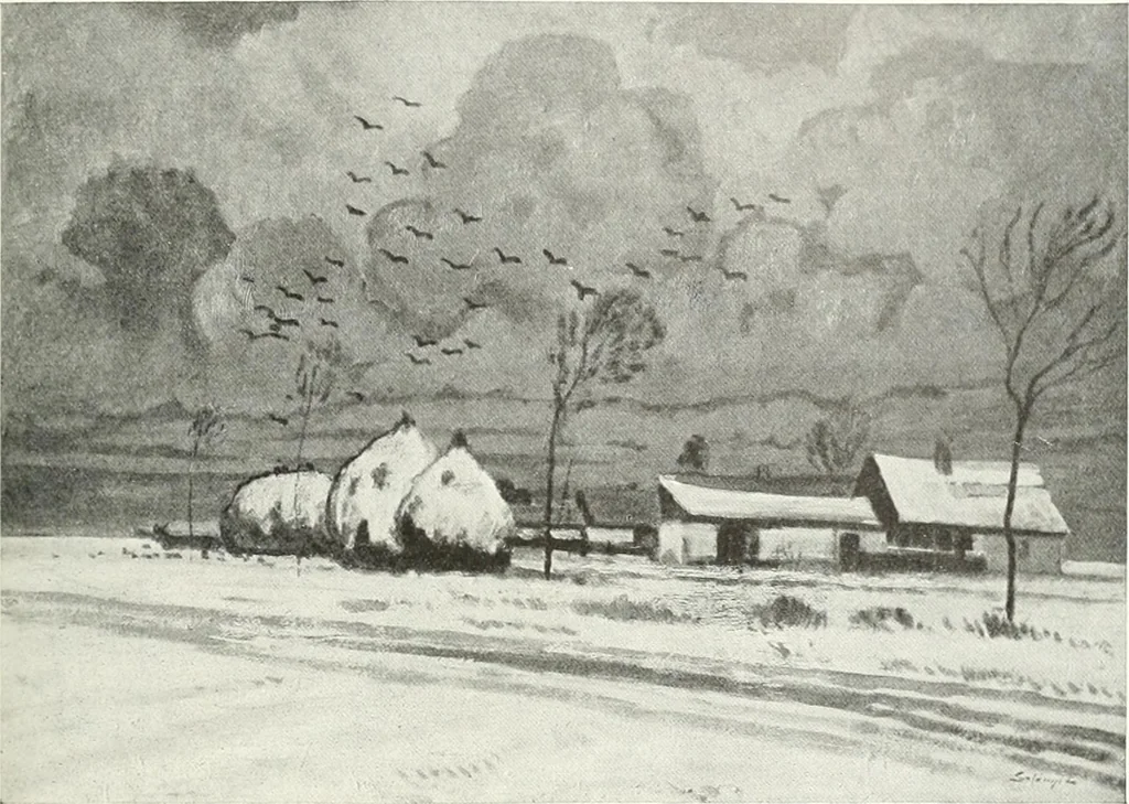 An illustration from Studio international, 1893, leaf 134