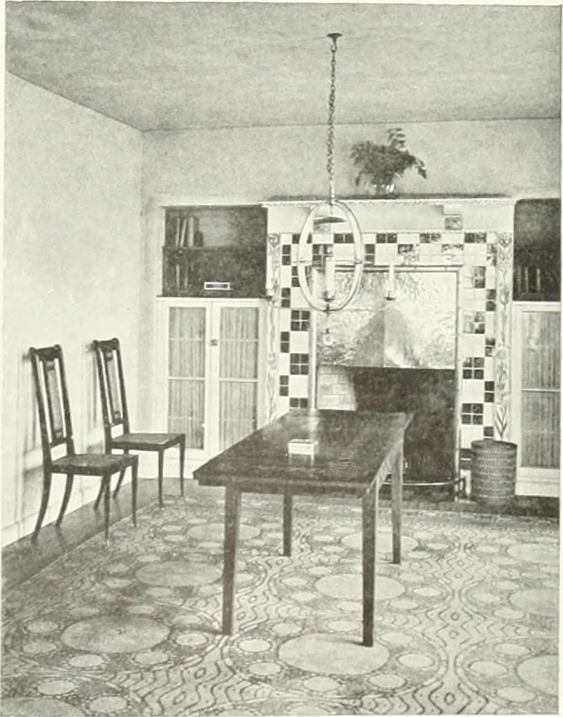 An illustration from Studio international, 1893, leaf 136