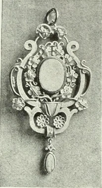 An illustration from Studio international, 1893, leaf 141
