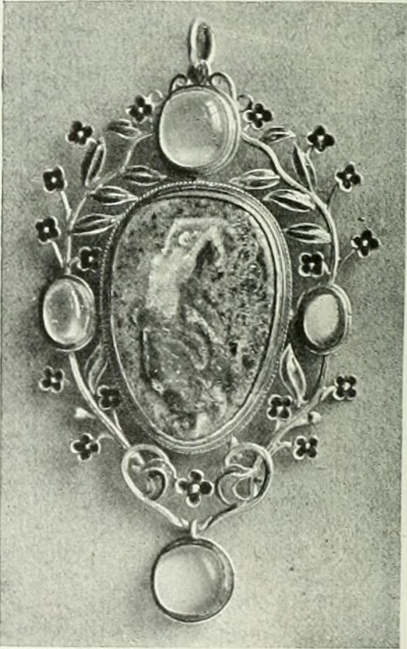 An illustration from Studio international, 1893, leaf 141